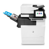 HP Color LaserJet Managed Flow MFP E87640 Guide D'installation