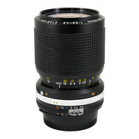 Nikon Zoom-Nikkor 35-105mm f/3.5~4.5 Mode D'emploi