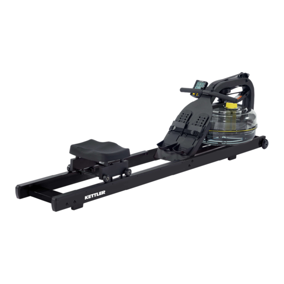 Kettler AQUA ROWER 500 Mode D'emploi