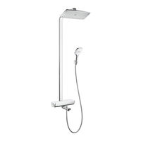 Hansgrohe Raindance Select Showerpipe 27113000 Mode D'emploi / Instructions De Montage