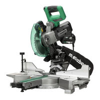 Metabo HPT C 3610DRAQA Instructions De Sécurité Et Mode D'emploi