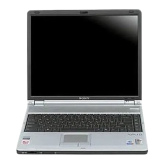 Sony VAIO PCG-K Série Manuel D'utilisateur