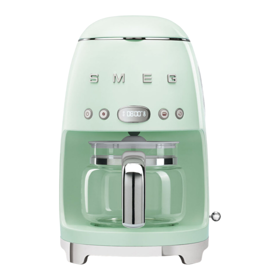 Smeg DCF02PGEU Manuel D'utilisation