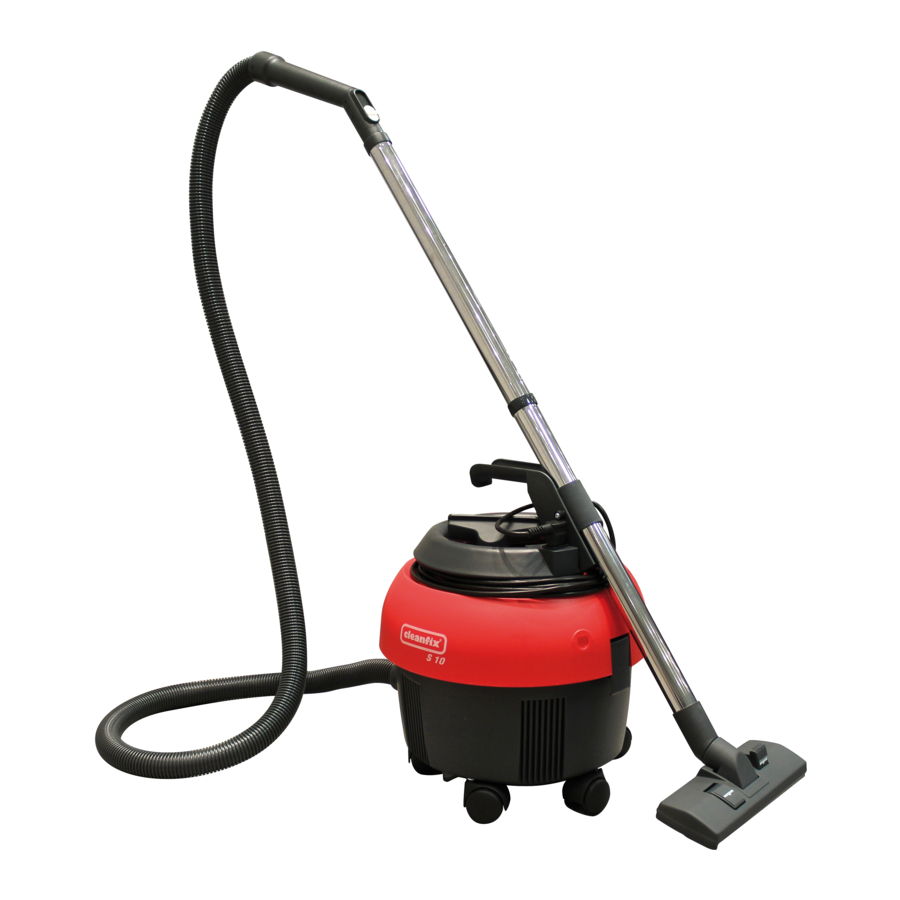 Cleanfix S10 Mode D'emploi