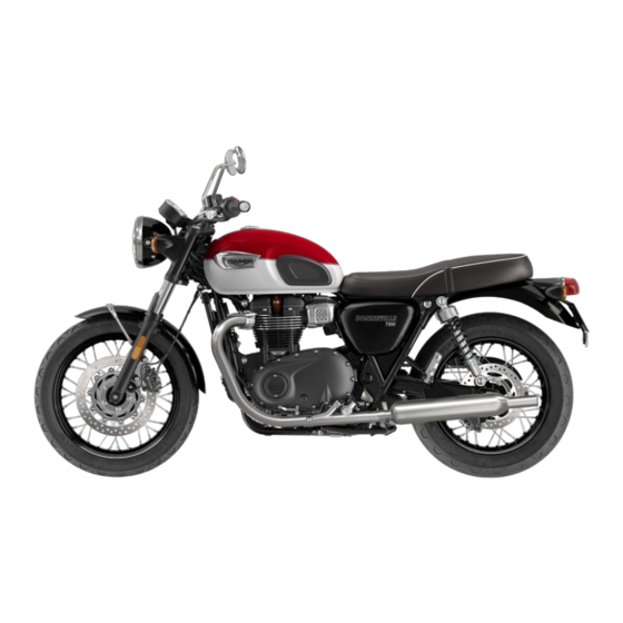 Triumph Bonneville et Mode D'emploi