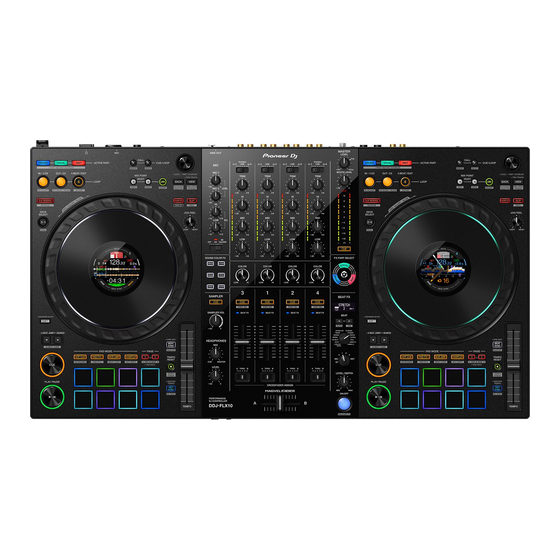 PIONEER DJ serato DDJ-FLX10 Mode D'emploi