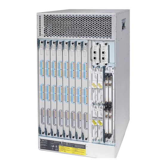 Cisco uBR10012 Mode D'emploi