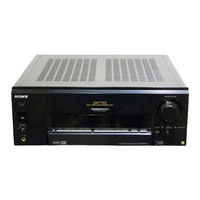 Sony STR-DA777ES Mode D'emploi