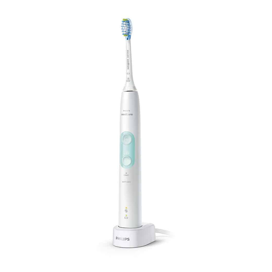 Philips Sonicare ProtectiveClean 4700 Serie Mode D'emploi