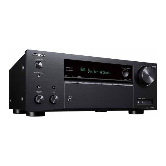 Onkyo TX-NR585 Guide De Configuration Initiale