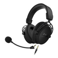 Hyperx Cloud Alpha S Manuel D'utilisation