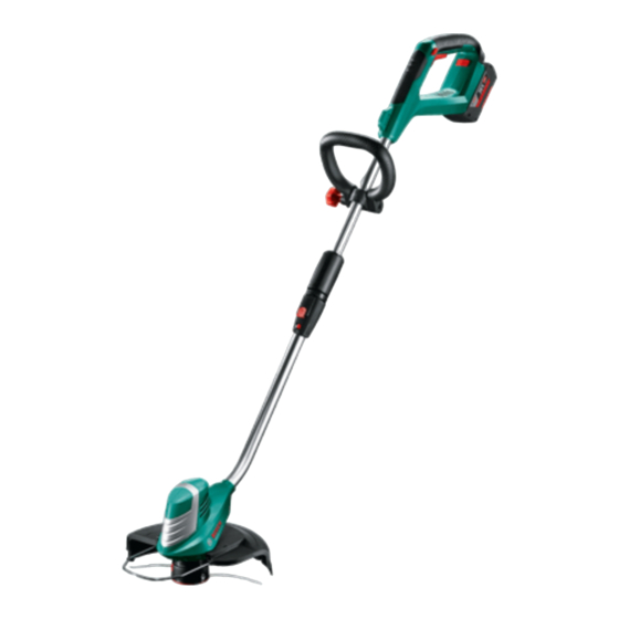 Bosch AdvancedGrassCut 36 Notice Originale