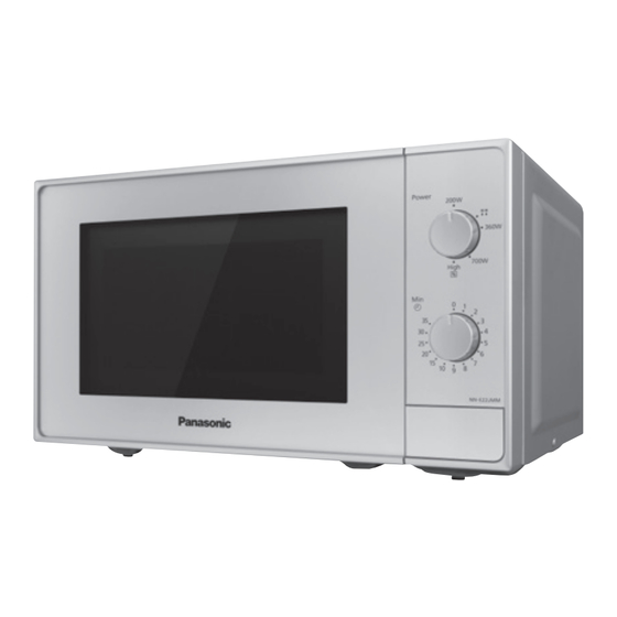 Panasonic NN-E22JMM Mode D'emploi