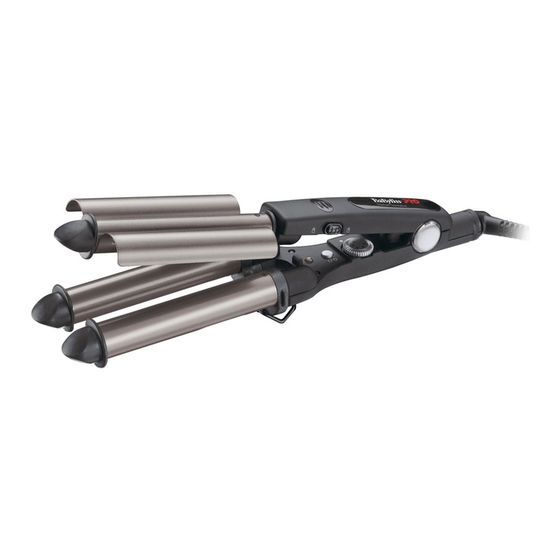 BaByliss PRO TITANIUM TOURMALINE BAB2269TTE Mode D'emploi