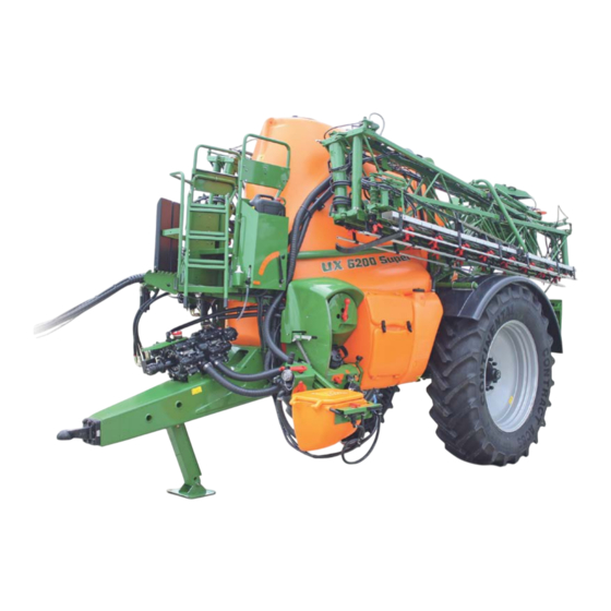 Amazone UX 3200 Super Notice D'utilisation