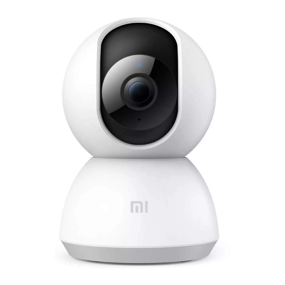 Xiaomi Mi Home Security Camera 360 Manuel De L'utilisateur