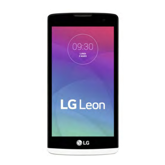 LG LEON Guide De L'utilisateur