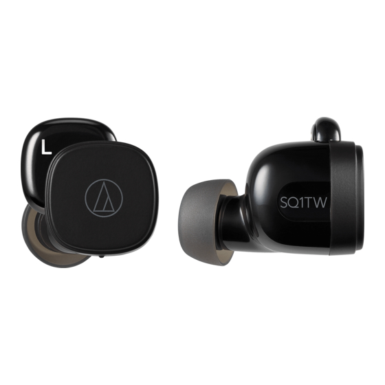 Audio-Technica ATH-SQ1TW Manuel De L'utilisateur