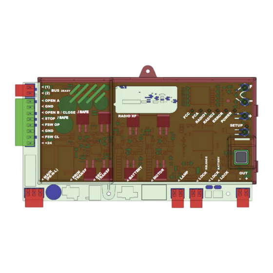 FAAC E721 Manuel D'instructions