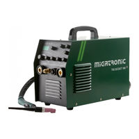 Migatronic TIG SCOUT 160 HP Manuel D'instructions