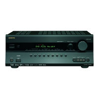 Onkyo TX-SR607S Manuel D'instructions