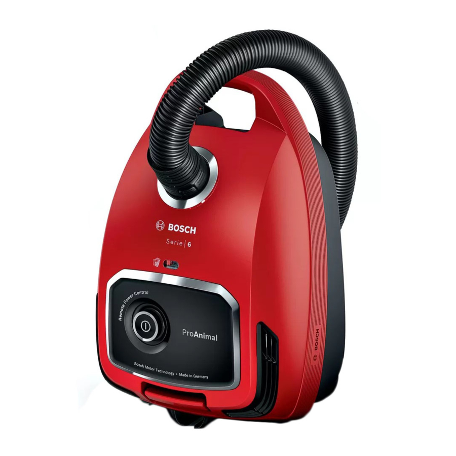 Bosch BGL6HYG2 Manuel D'utilisation