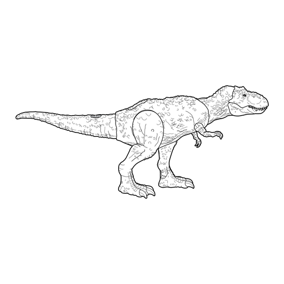 Mattel Jurassic World Chaos Theory Mode D'emploi