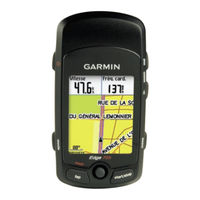 Garmin Edge 605 Manuel D'utilisation