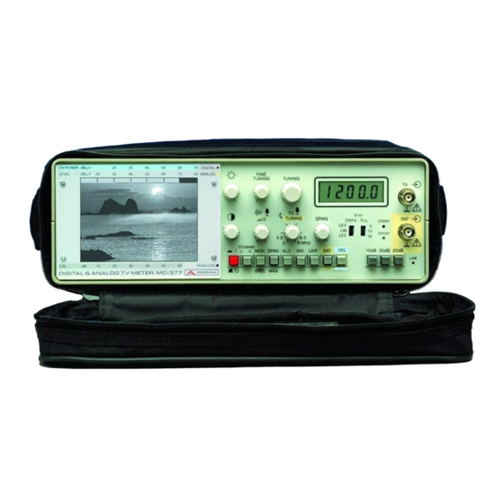 Promax MC-377 Manuel D'utilisation