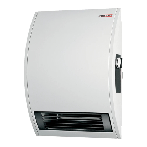 Stiebel Eltron CK 15 E Manuel D'utilisation Et D'installation