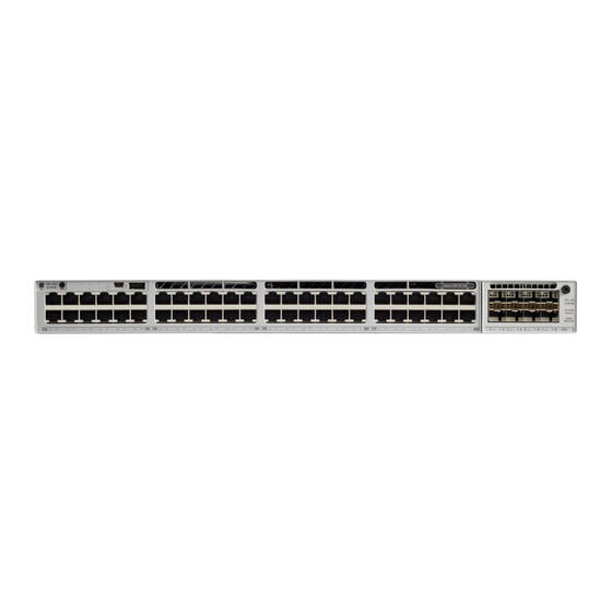 Cisco Catalyst 9300 Guide D'installation