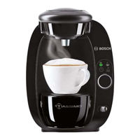 Bosch Tassimo TAS2002 Mode D'emploi