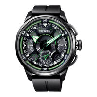 Citizen F990 Mode D'emploi