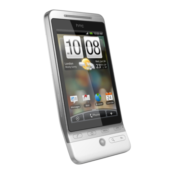 HTC Hero Mode D'emploi