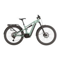 Cannondale CY22 Moterra Neo Supplément Du Manuel De L'utilisateur