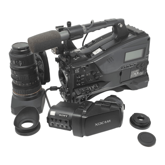 Sony PXW-X320 Mode D'emploi