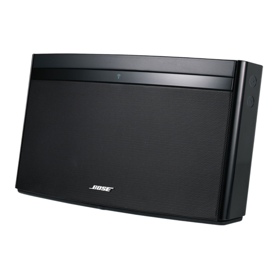 Bose SOUNDLINK AIR Notice D'utilisation