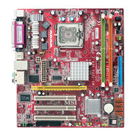 MSI 915GVM3-V Manuel D'instructions
