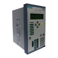 Siemens SIPROTEC 7SJ61 Manuel