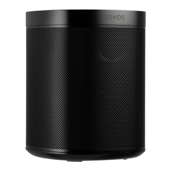 Sonos ONE Guide Du Produit