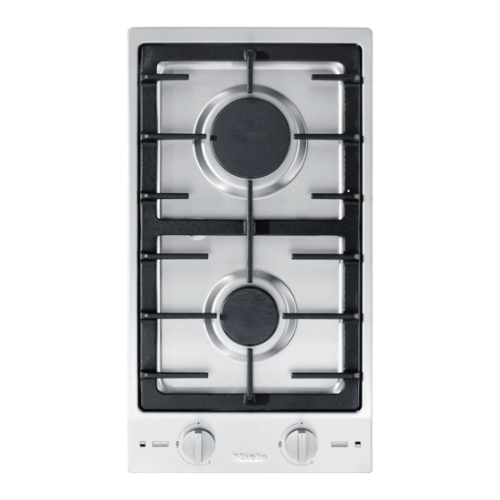 Miele ProLine CS 1012-2 G Mode D'emploi Et Instructions De Montage