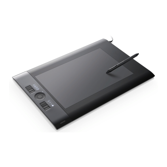 Wacom intuos 4 Mode D'emploi