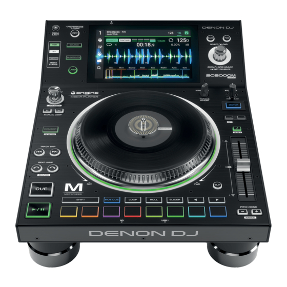 Denon DJ SC5000M Prime Guide D'utilisation