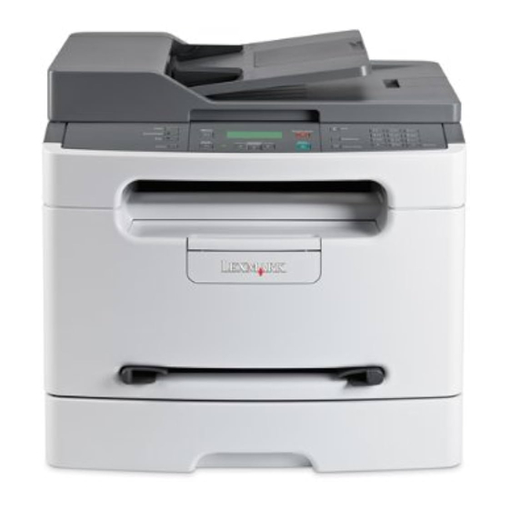 Lexmark X203n Série Guide De L'utilisateur