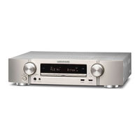 Marantz NR1603 SG Manuel De L'utilisateur