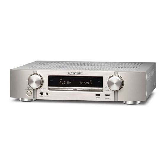 Marantz NR1603 SG Manuel De L'utilisateur