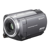 Sony HANDYCAM DCR-SR60 Mode D'emploi