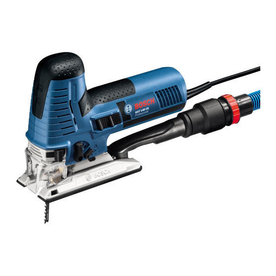 Bosch GST Professional 140 CE Notice Originale