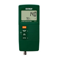 Extech Instruments PH210 Manuel D'utilisation