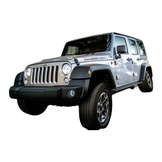 Jeep WRANGLER Guide D'utilisateur